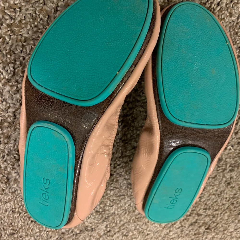 Tieks-blush patent leather flats